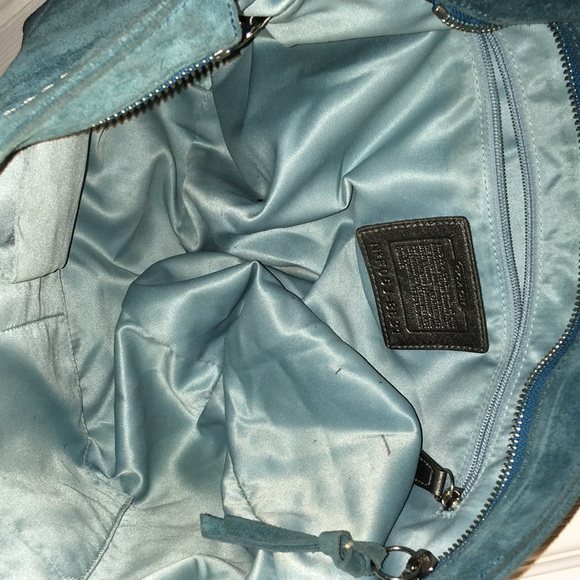 Coach suede satchel - Picture 5 of 8